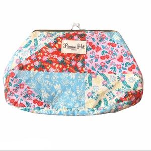 Primrose hill London floral clutch